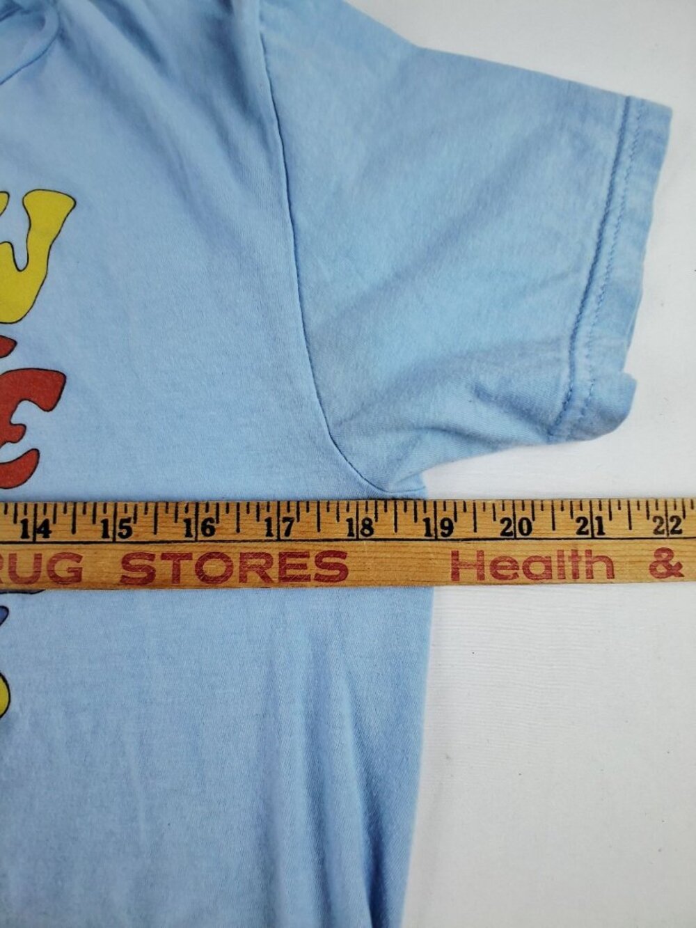 The Beatles Yellow Submarine Graphic T-Shirt Blue Medium Retro Band Tee - Picture 5 of 9